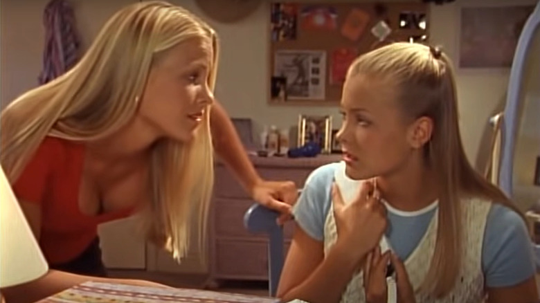 Brittany and Cynthia Daniel talking