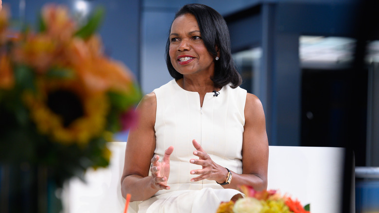 Condoleezza Rice on talk show