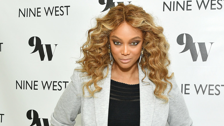 Tyra Banks at an event. 