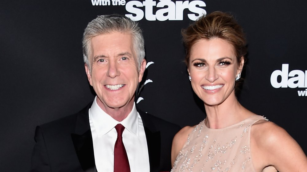 Tom Bergeron and Erin Andrews