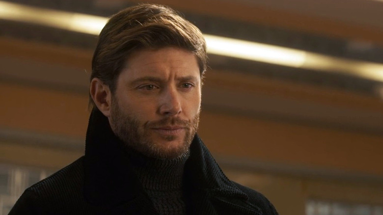 The Winchesters' Dean looking concerned