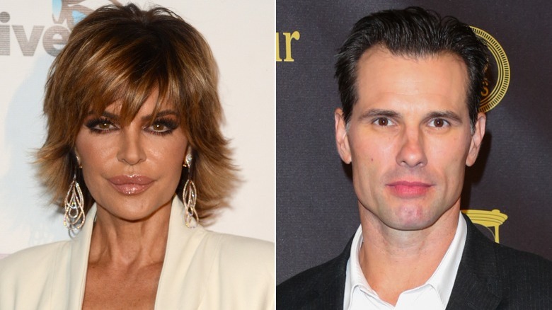 Lisa Rinna and Austin Peck. 