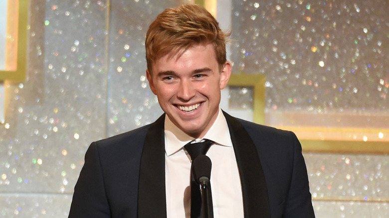 Chandler Massey smiling