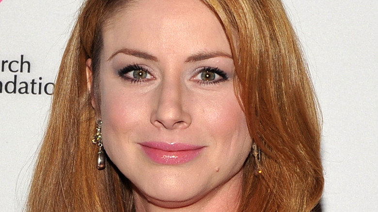 Diane Neal poses on the red carpet