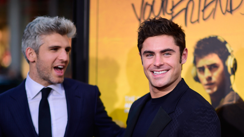 Max Joseph with star Zac Efron at a movie premiere