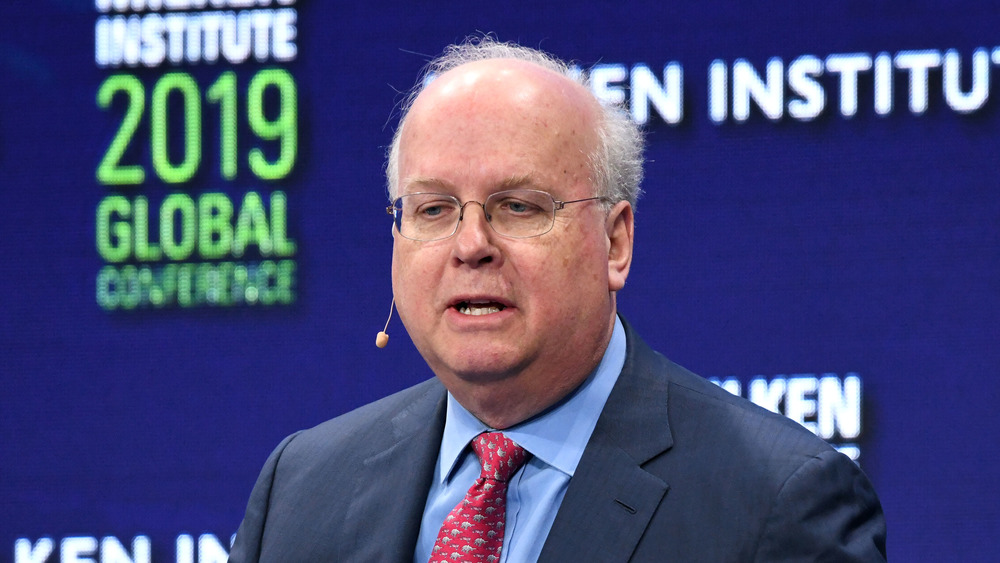  Karl Rove speaking at event