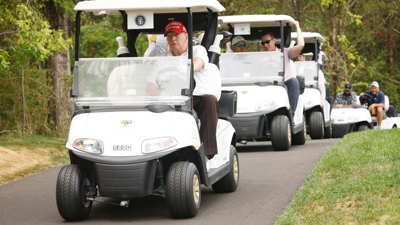 Donald Trump Bedminster golf tournament