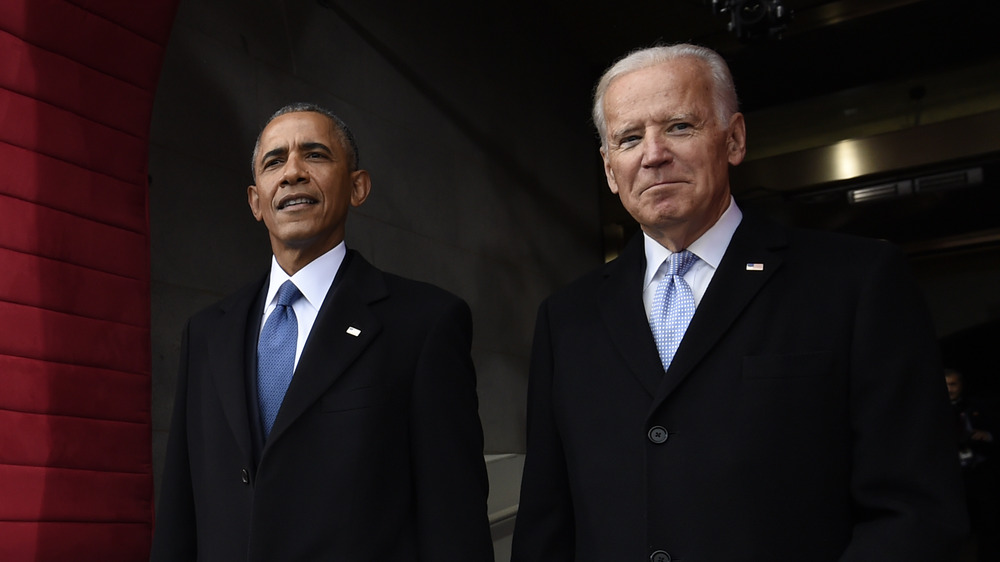 Barack Obama and Joe Biden