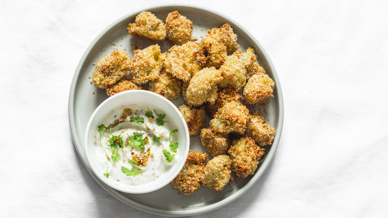 Cauliflower tots