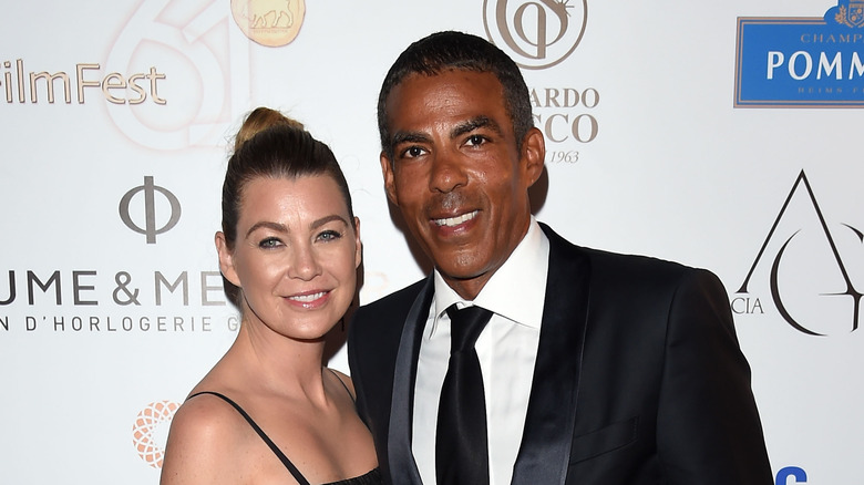 Ellen Pompeo with husband Chris Ivery