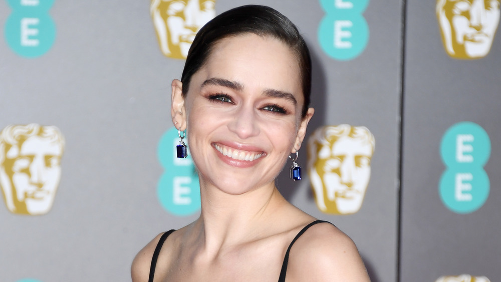 Emilia Clarke smiling