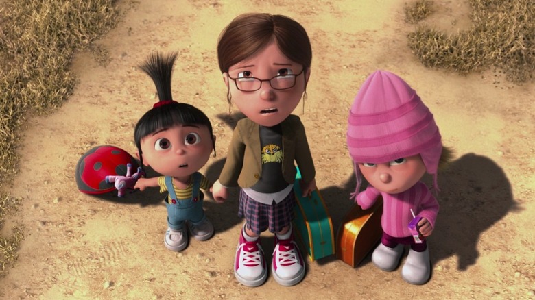 Margo, Edith, and Agnes in Despicable Me