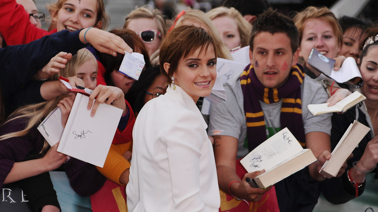 Emma Watson, who played Hermione Granger in Harry Potter