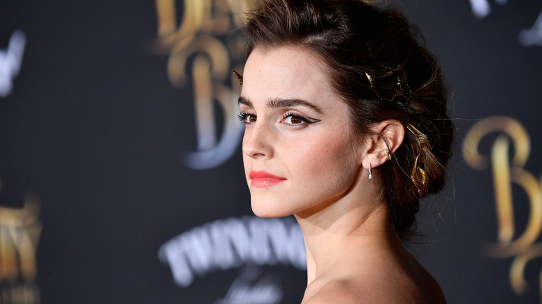 Emma Watson, who played Hermione Granger in Harry Potter, at a premiere event for Beauty and the Beast