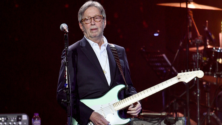 Eric Clapton performing