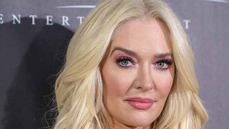 Erika Jayne wears her hair down