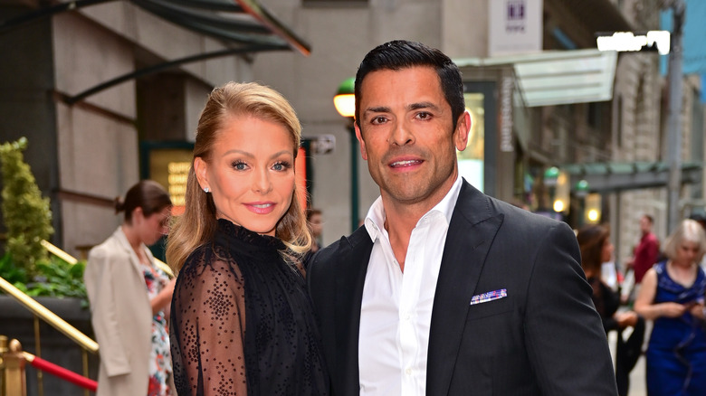 Kelly Ripa and Mark Consuelos at a New York City gala