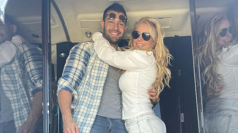 Britney Spears and Sam Asghari