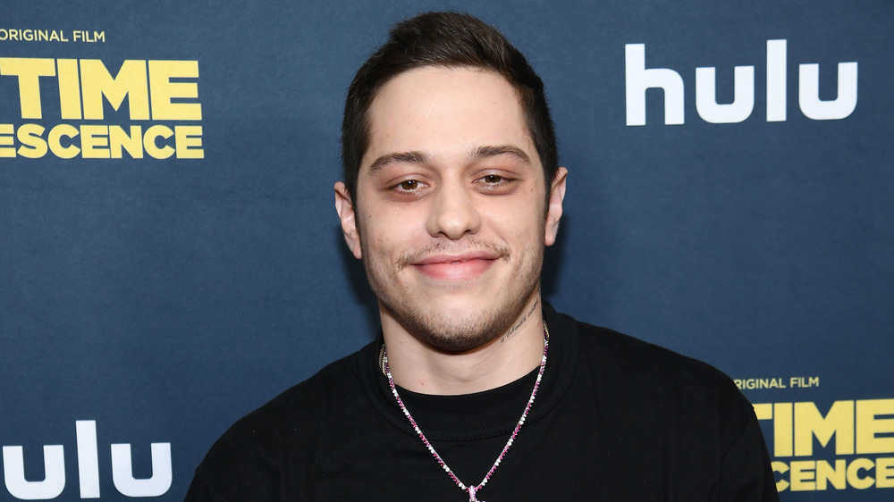 Pete Davidson smiling