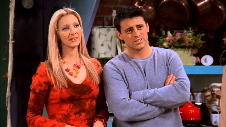 Friends Phoebe and Joey