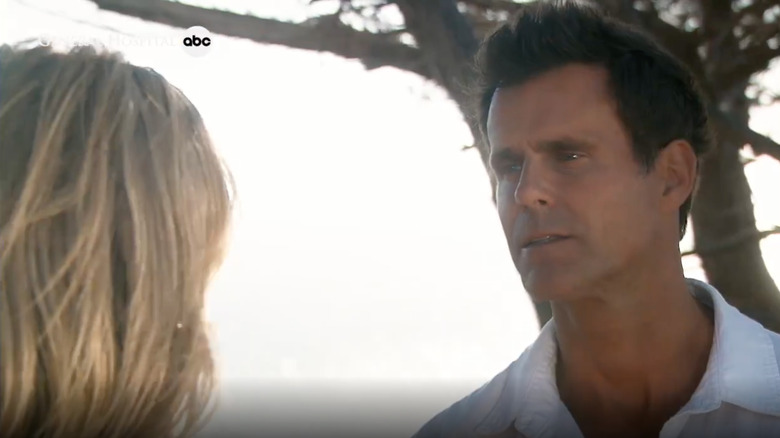 Laura Wright and Cameron Mathison as Carly and Drew