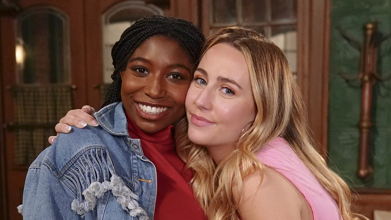 Tabyana Ali and Eden McCoy smiling