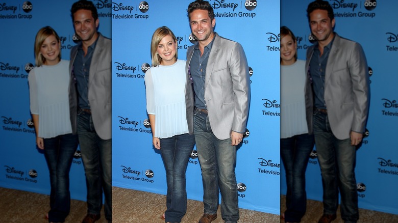 Brandon Barash and Kirsten Storms