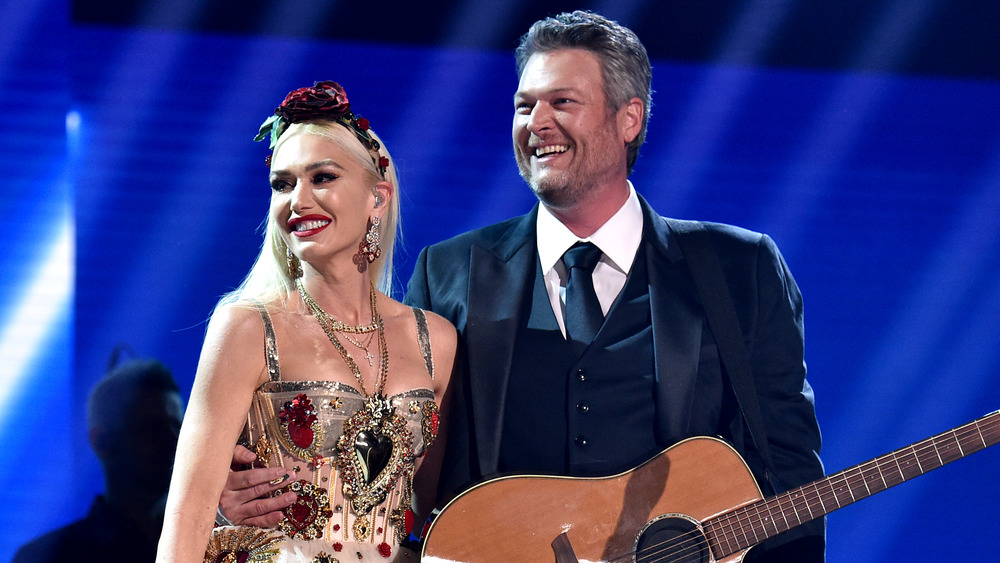 Gwen Stefani and Blake Shelton