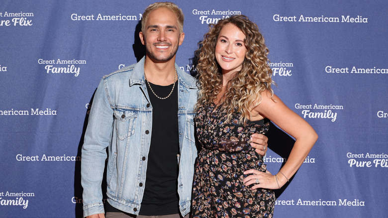 Carlos and Alexa PenaVega at the 2024 "Mr. Manhattan" screening