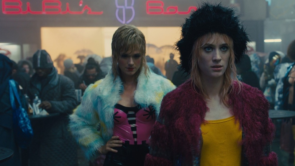 Mackenzie Davis, who played Harper from Happiest Season, in Bladerunner 2049