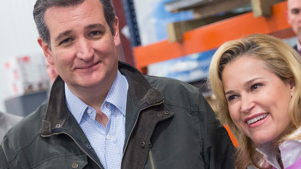 Ted and Heidi Cruz smile together