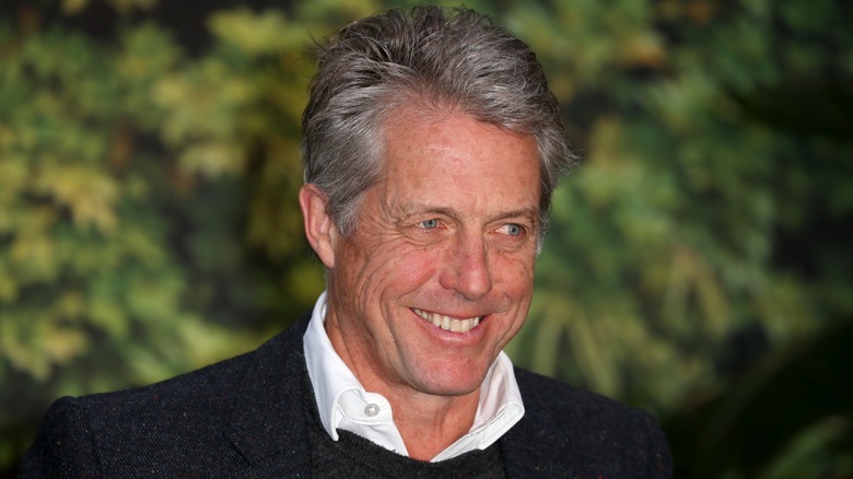 Hugh Grant smiling