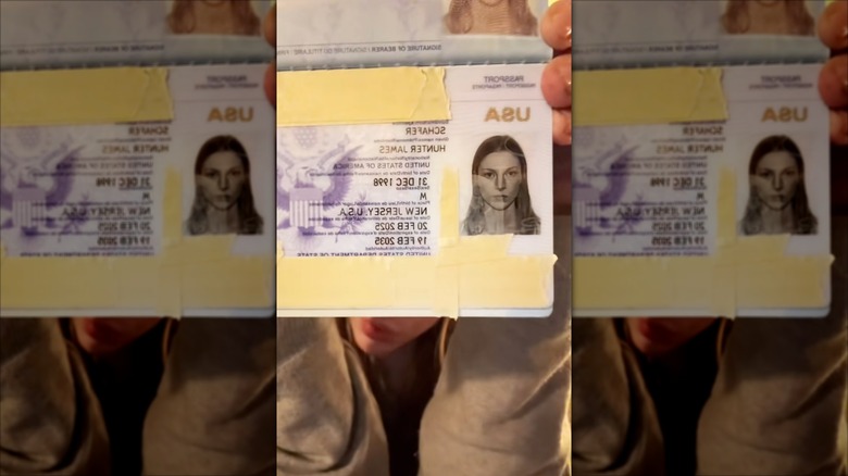 Hunter Schafer shows her new passport's gender marker on TikTok