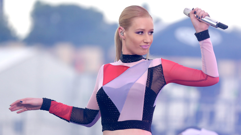 Iggy Azalea performing at an event