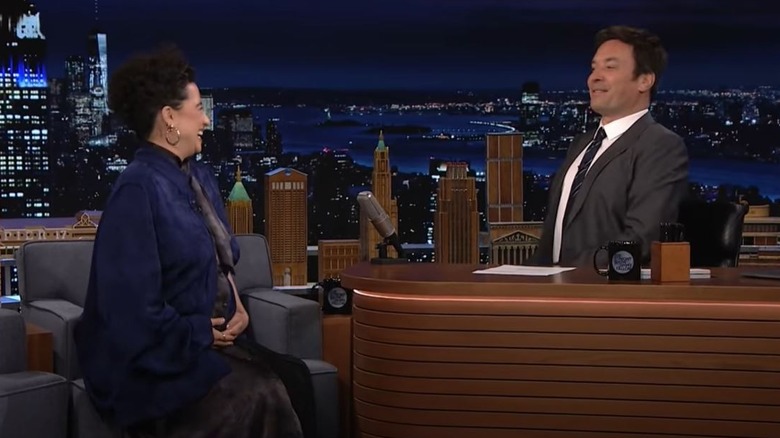 Ilana Glazer laughing on "The Tonight Show"