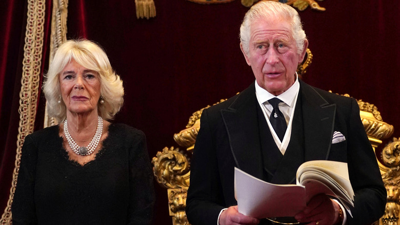 King Charles and Camilla accession ceremony
