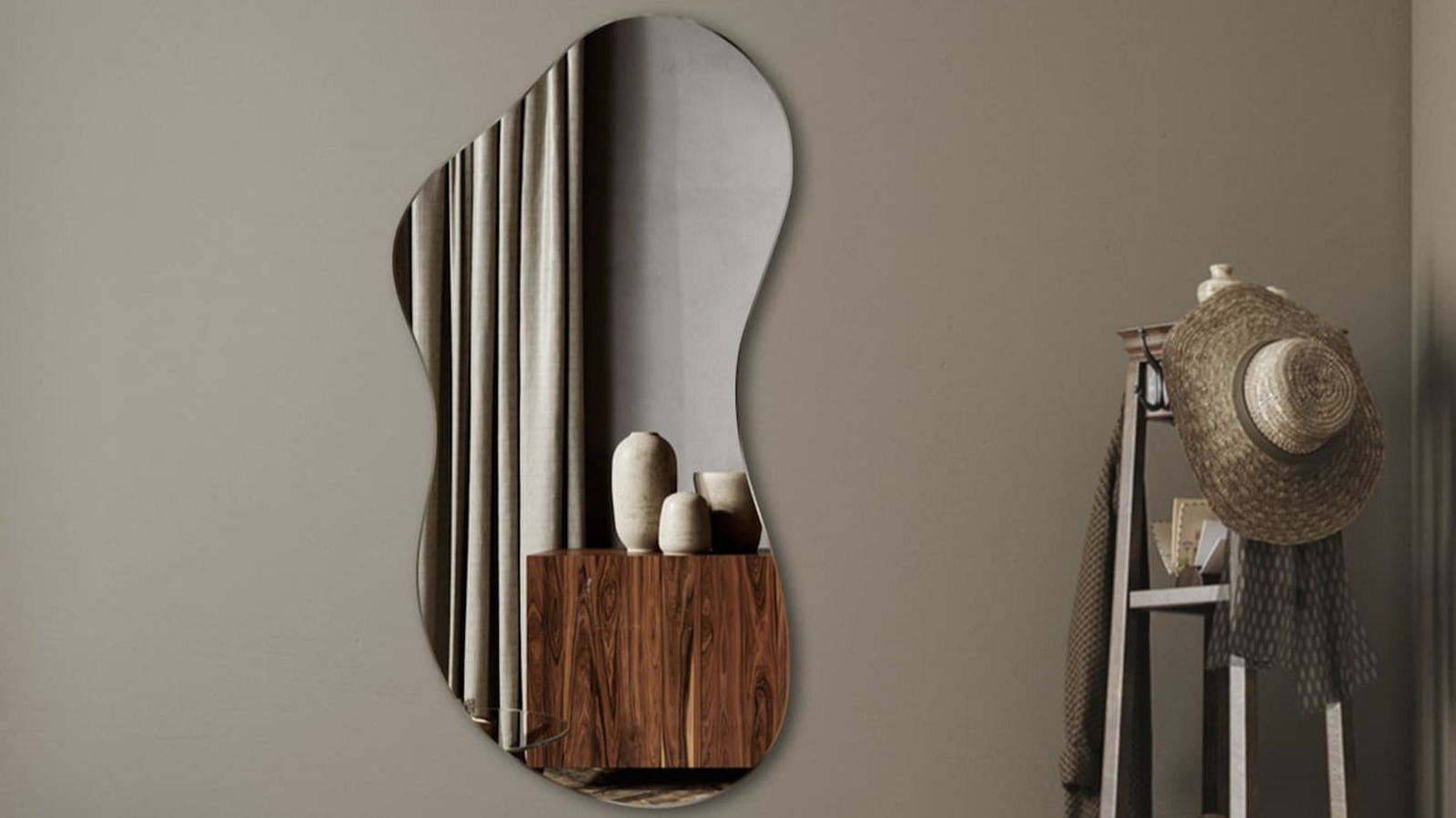 Why Interior Designers Can't Wait To Ditch Irregularly Shaped Mirrors