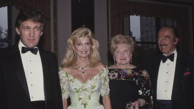 Donald, Ivana, Fred, Mary Trump