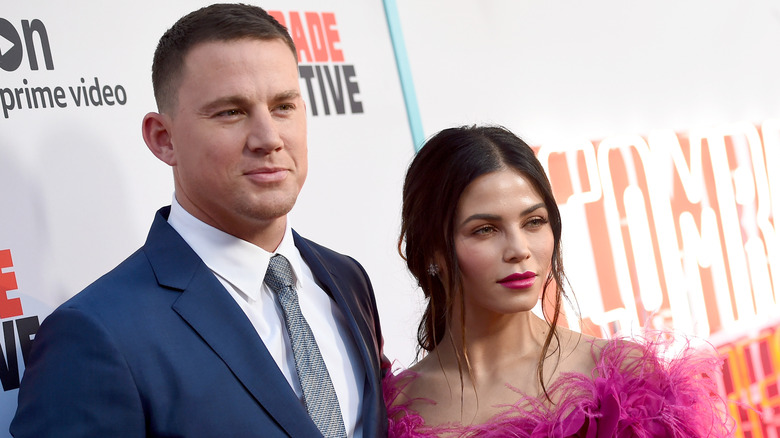 Channing Tatum Jenna Dewan red carpet