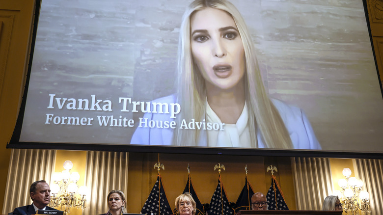 Ivanka Trump testifying for January 6 committee