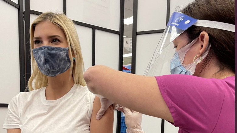 Ivanka Trump getting vaccinated