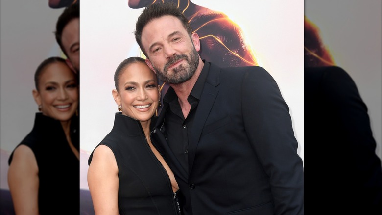 Jennifer Lopez and Ben Affleck at event