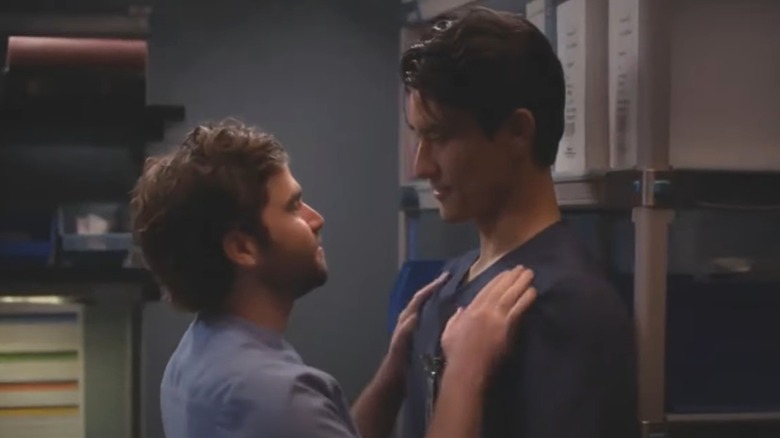 Jake Borelli on Grey's Anatomy