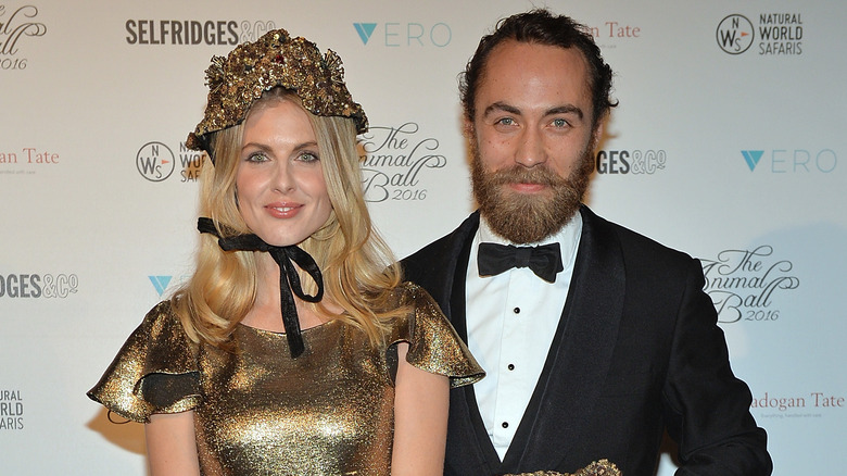 James Middleton and Donna Air smiling