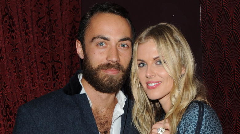 James Middleton and Donna Air smiling