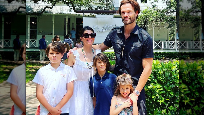 Jared Padalecki with his family