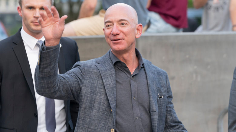 Jeff Bezos at an event 