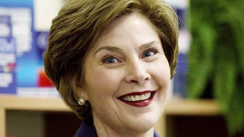 Former first lady Laura Bush