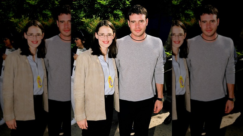 Jennifer Garner and Scott Foley in 1999