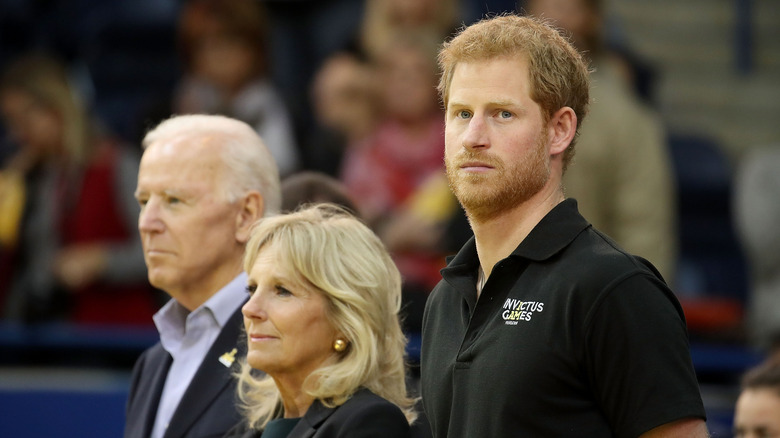 Joe Biden, Jill Biden & Prince Harry